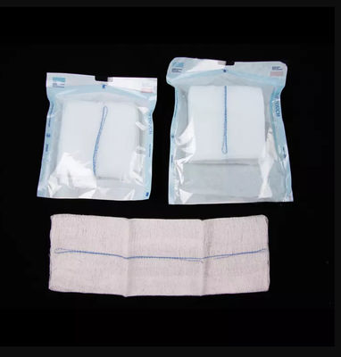100% Cotton Raw Material Woven Gauze Pad Swabs Sterilized