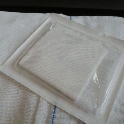 Non Sterile 2x2 4Ply Medical Absorbent Gauze Lap Sponge 20 Thread