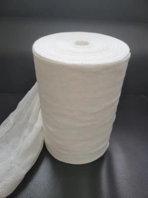 Breathable Sterilized Cotton Gauze Rolls for Absorbency Hypoallergenic White Medical Dressings