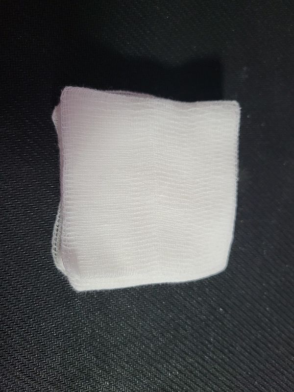 Surgical Dressing Folded And Unfolded Medical  Absorbent Gauze Swabs 7.5*7.5