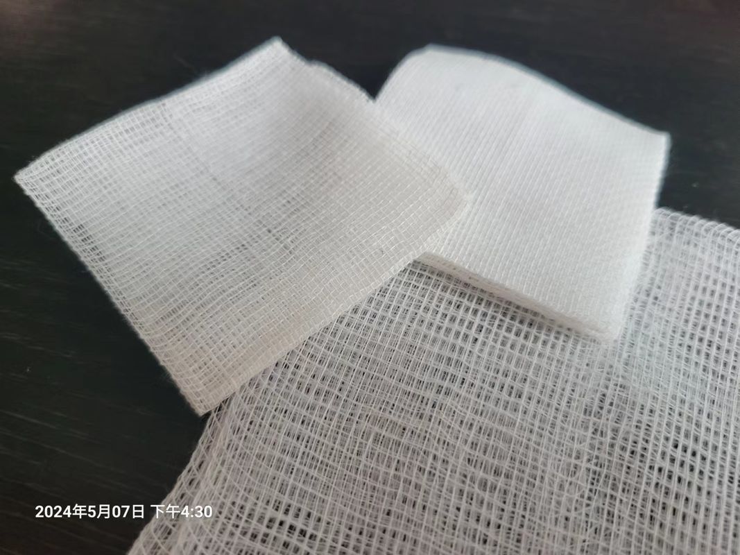 Soft Cotton gauze sponges Sterile Packaging Ply for Wound Care ISO Certified