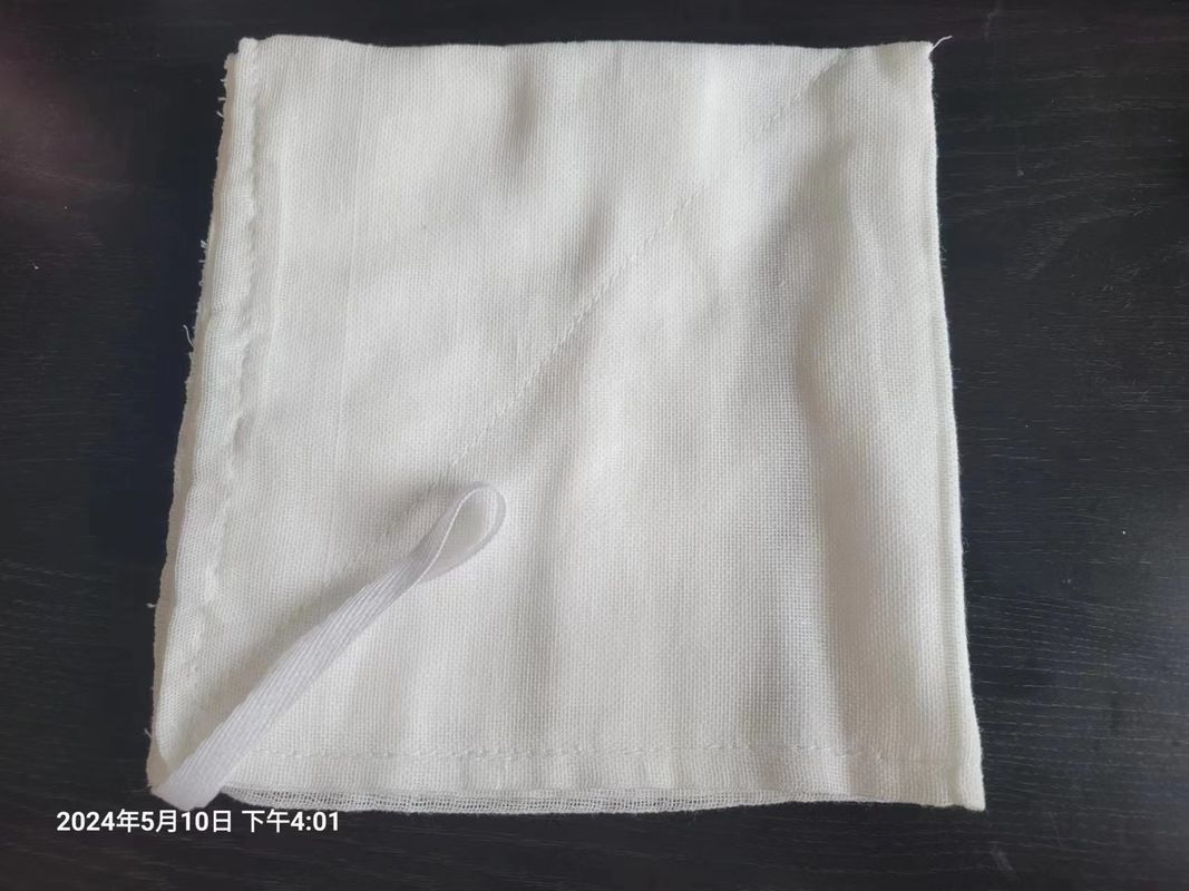 Absorbency Sterile Cotton gauze pieces Square Shape Single or 5pc or 100pc Bag Pack